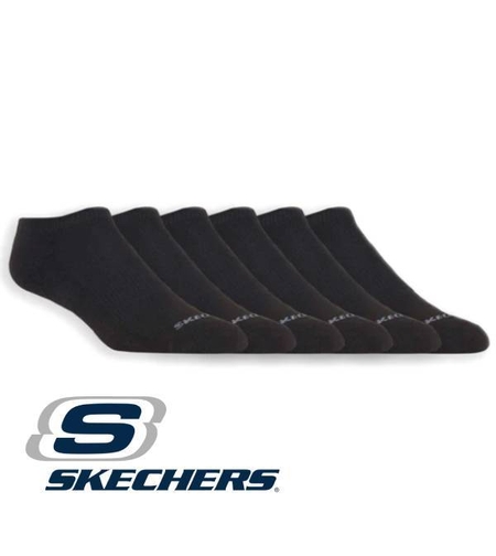 שישיית גרביים נמוכות יוניסקס (36-41) שחור