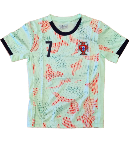 חליפות כדורגל פורטוגל - רונאלדו ירוק בהיר