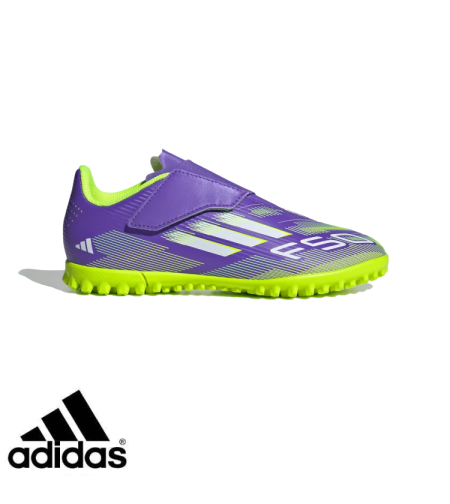 ADIDAS F50 אדידס קטרגל ילדים עם סקוץ' סגול ירוק