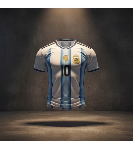 חליפות כדורגל ארגנטינה - מסי תכלת לבן