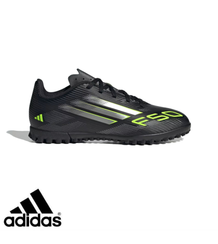 ADIDAS F50 CLUB אדידס קטרגל ילדים שחור ירוק