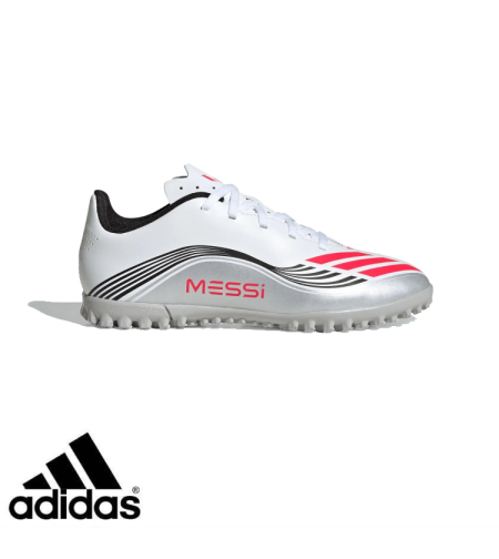 ADIDAS MESSI F50 אדידס קטרגל ילדים מסי - כסוף אדום