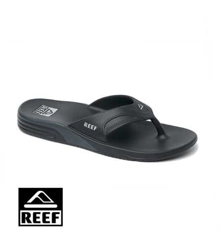 REEF Reef Fanning H20 Black Silver כפכפים לגבר