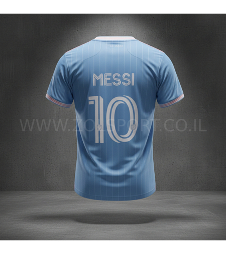 חליפות כדורגל מיאמי - מסי תכלת ורוד