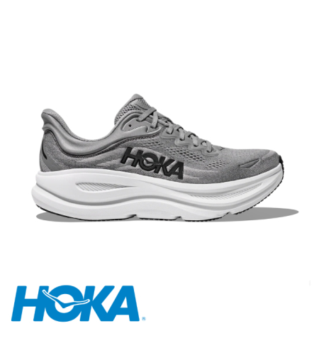 HOKA BONDI 9 X WIDE הוקה גברים אפור