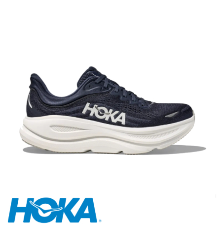 HOKA BONDI 9 WIDE הוקה גברים כחול כהה לבן