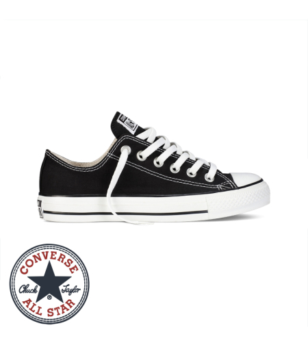 CONVERSE ALLSTAR אולסטאר שחור לבן נמוך