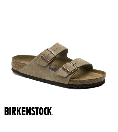 Birkenstock Arizona Taupe Suede בירקנשטוק אריזונה בהיר
