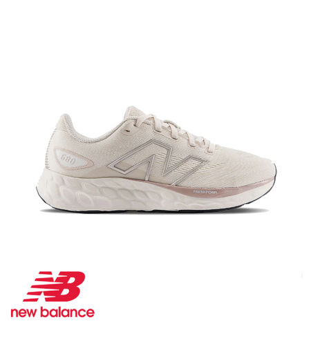 NEW BALANCE 680 WIDE ניו באלאנס נשים רחב קרם