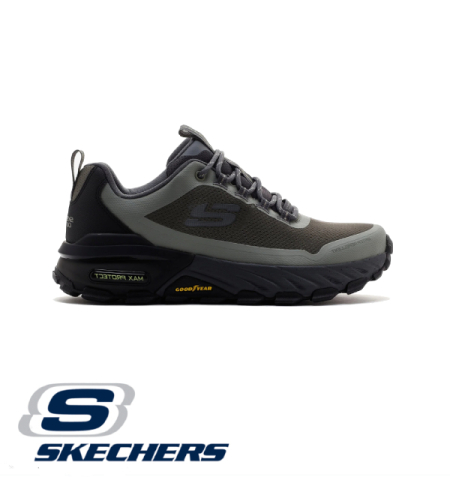 SKECHERS MAX PROTECT סקצ'רס גברים ירוק זית
