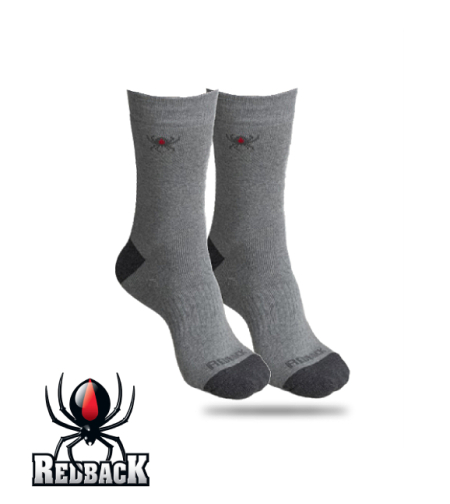 2 זוגות גרבי רדבק REDBACK אפור