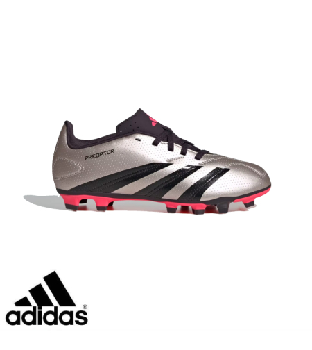 ADIDAS PREDATOR CLUB אדידס כדורגל ילדים כסוף שחור
