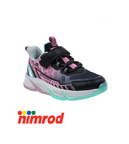 נעלי ספורט נמרוד שחור ורוד