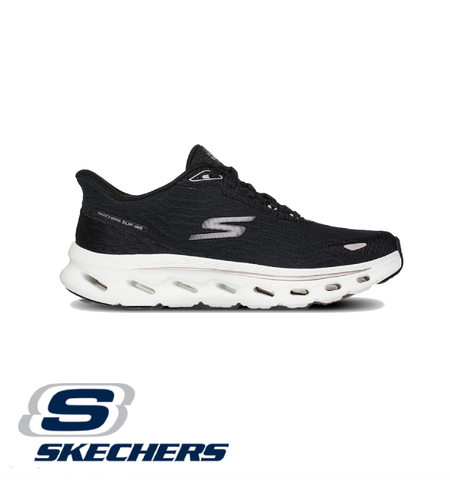 SKECHERS SLIP IN GOwalk Glide-Step 2.0 סקצ'רס סליפ אין נשים שחור לבן