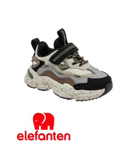נעלי ספורט אופנה אלפנטן - חום שחור