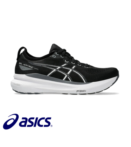 ASICS GEL KAYANO 31 2E אסיקס גברים שחור לבן