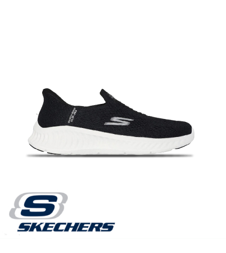 SKECHERS SLIP IN GO WALK סקצ'רס סליפ אין נשים שחור לבן