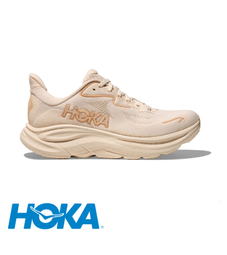 HOKA CLIFTON 10 WIDE הוקה נשים קרם