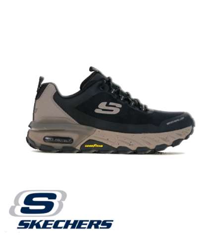 SKECHERS MAX PROTECT סקצ'רס גברים שחור דוחה מים