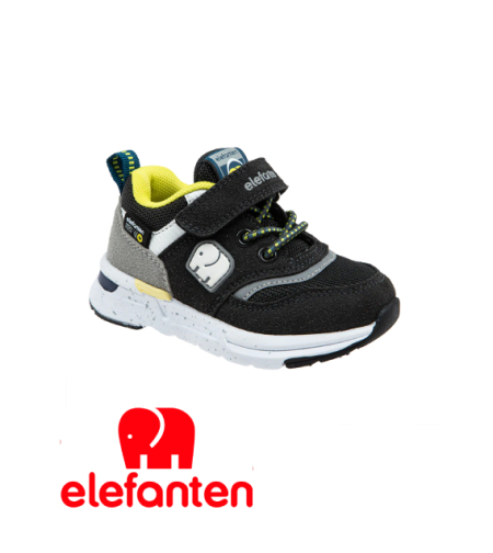 נעלי ספורט ג'וגינג אופנה אלפנטן שחור צהוב