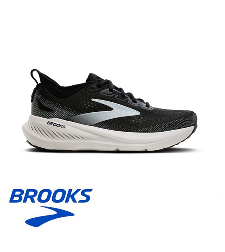 BROOKS GLYCERIN 23 2E ברוקס גברים שחור לבן