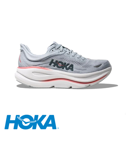 HOKA BONDI 9 WIDE הוקה נשים אפור