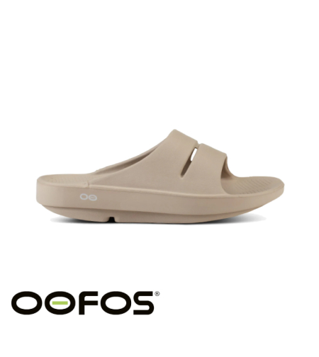 כפכף התאוששות OOFOS Unisex OOahh Sport נשים קרם