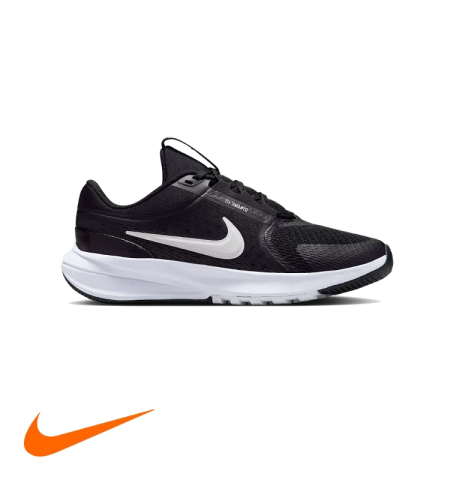 NIKE STAR RUNNER 5 נייקי נוער שחור לבן