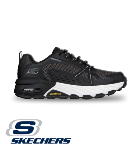 SKECHERS MAX PROTECT סקצ'רס גברים שחור לבן