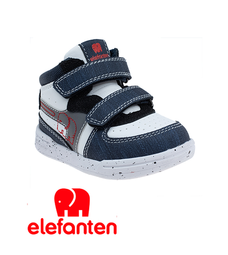 נעלי צעד ראשון SKATE אלפנטן לבן נייבי