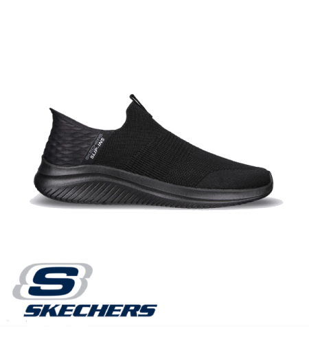 SKECHERS Ultra Flex 3.0 Slip in סקצ'רס סליפ אין גברים שחור