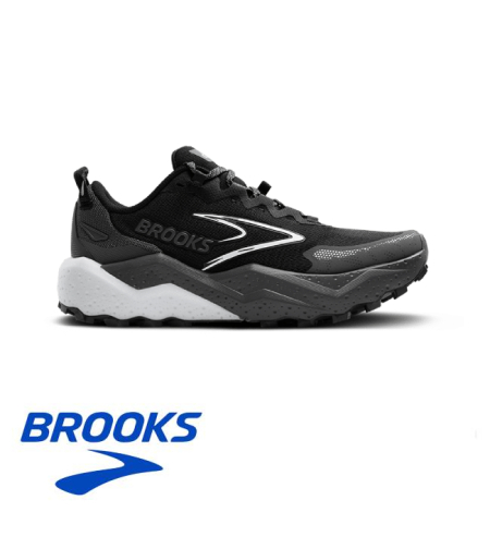 BROOKS CALDERA 8 ברוקס גברים שחור לבן