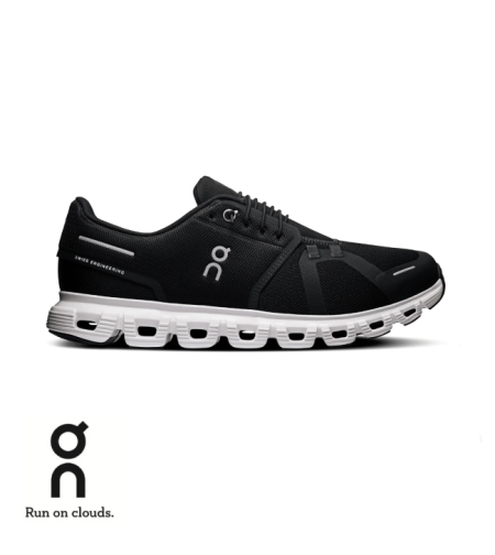 ON CLOUD 6 און קלאוד גברים שחור לבן