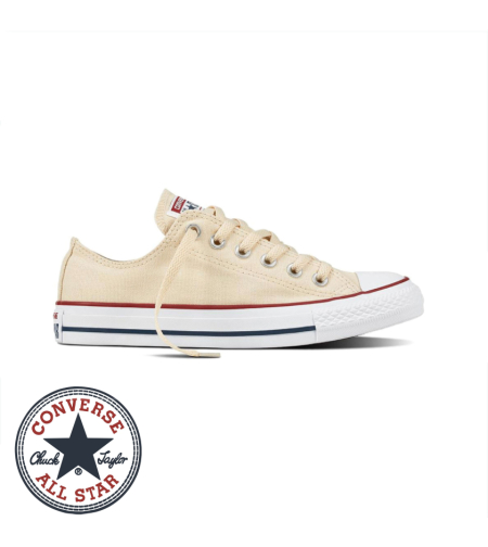 CONVERSE Chuck Taylor AllStar אולסטאר שמנת נמוך