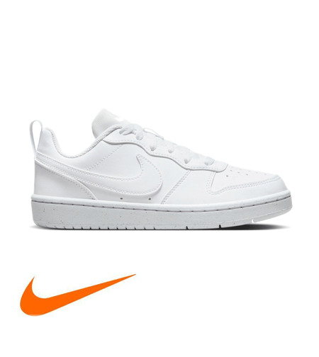 NIKE COURT BOROUGH LOW נוער לבן