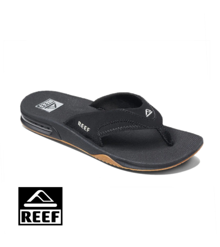 כפכפי גברים REEF FANNING BLACK שחור חום