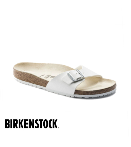 Birkenstock Madrid White בירקנשטוק נשים לבן