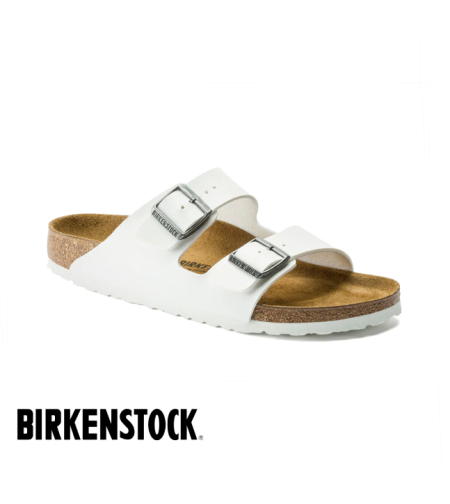 Birkenstock Arizona BS White בירקנשטוק אריזונה נשים לבן