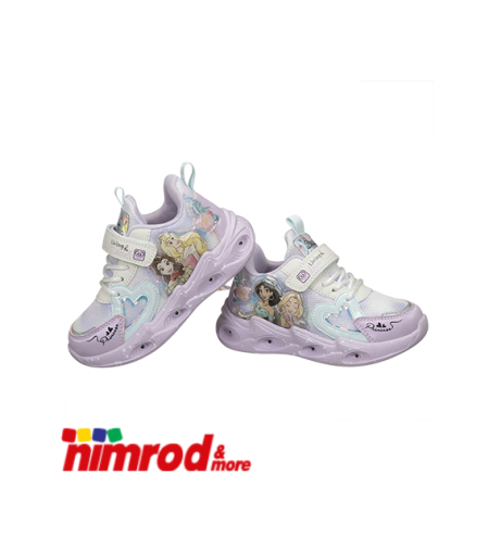 נעלי ספורט תאורה נסיכות דיסני נמרוד סגול תכלת