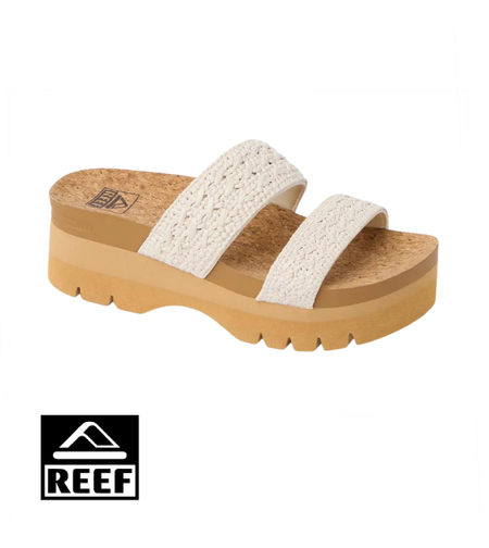 REEF CJ8611 Cushion Vista Higher Vintage Tan כפכפי ריף לנשים פלטפורמה