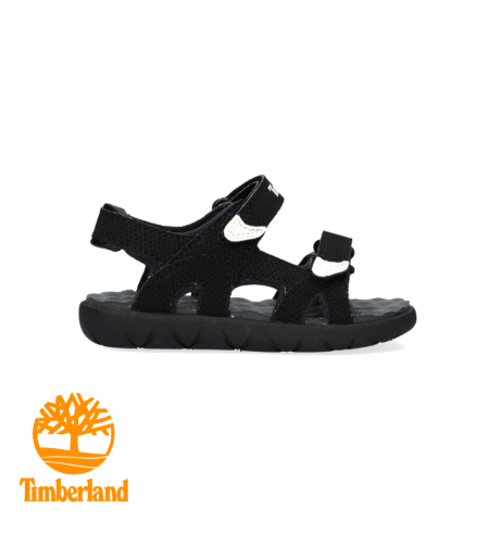 סנדל ילדים TIMBERLAND PERKINS ROW טימברלנד שחור לבן