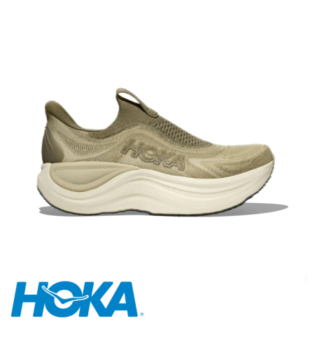 HOKA SKYWARD LACELESS הוקה גברים ירוק בהיר