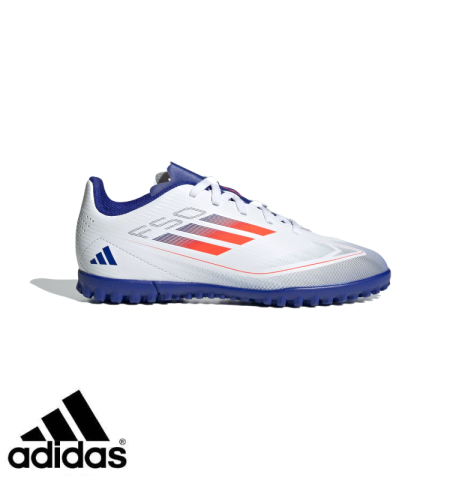 ADIDAS F50 CLUB אדידס קטרגל ילדים לבן כחול