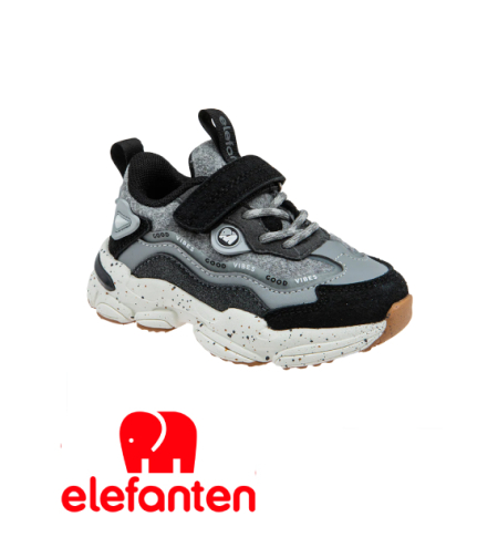 נעלי ספורט אופנה אלפנטן - שחור אפור