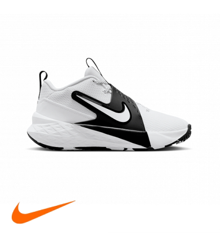 NIKE TEAM HUSTLE נייקי כדורסל נוער לבן שחור