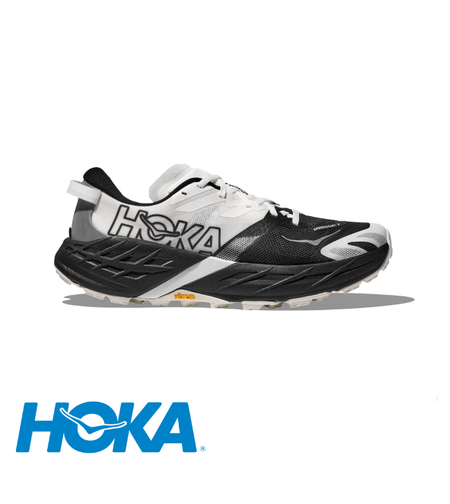HOKA SPEEDGOAT 7 2E הוקה גברים שחור לבן