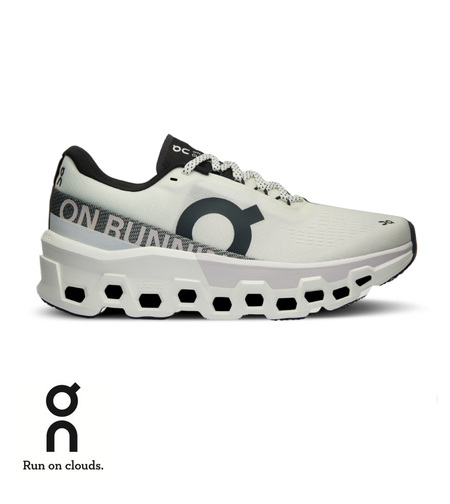 ON CLOUDMONSTER 2 און קלאוד לבן שחור