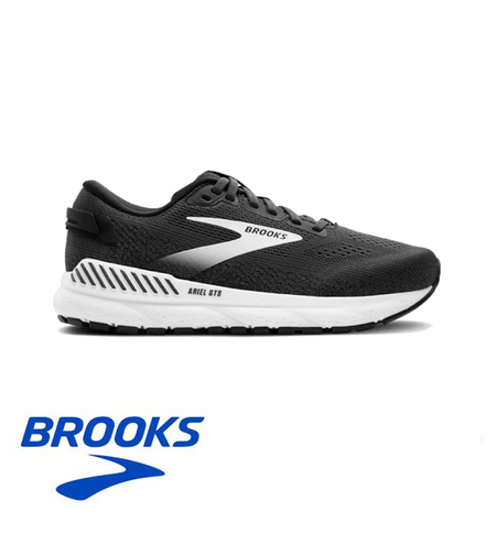 BROOKS ARIEL GTS 26 2E ברוקס נשים שחור לבן