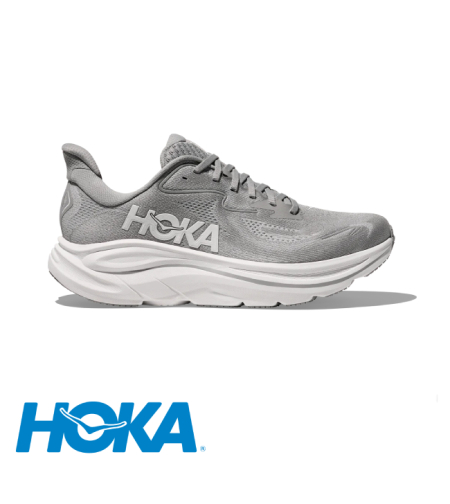 HOKA CLIFTON 10 WIDE הוקה גברים אפור