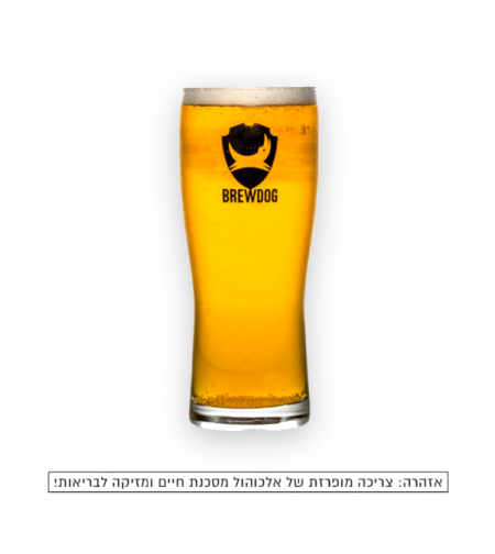 כוס בירה ברודוג 500מ